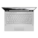 Saco Keyboard Protector Silicone Skin Cover Compatible for Asus ROG Zephyrus G14 GA401 Series - Launch Year 2021-Transparent gallery image