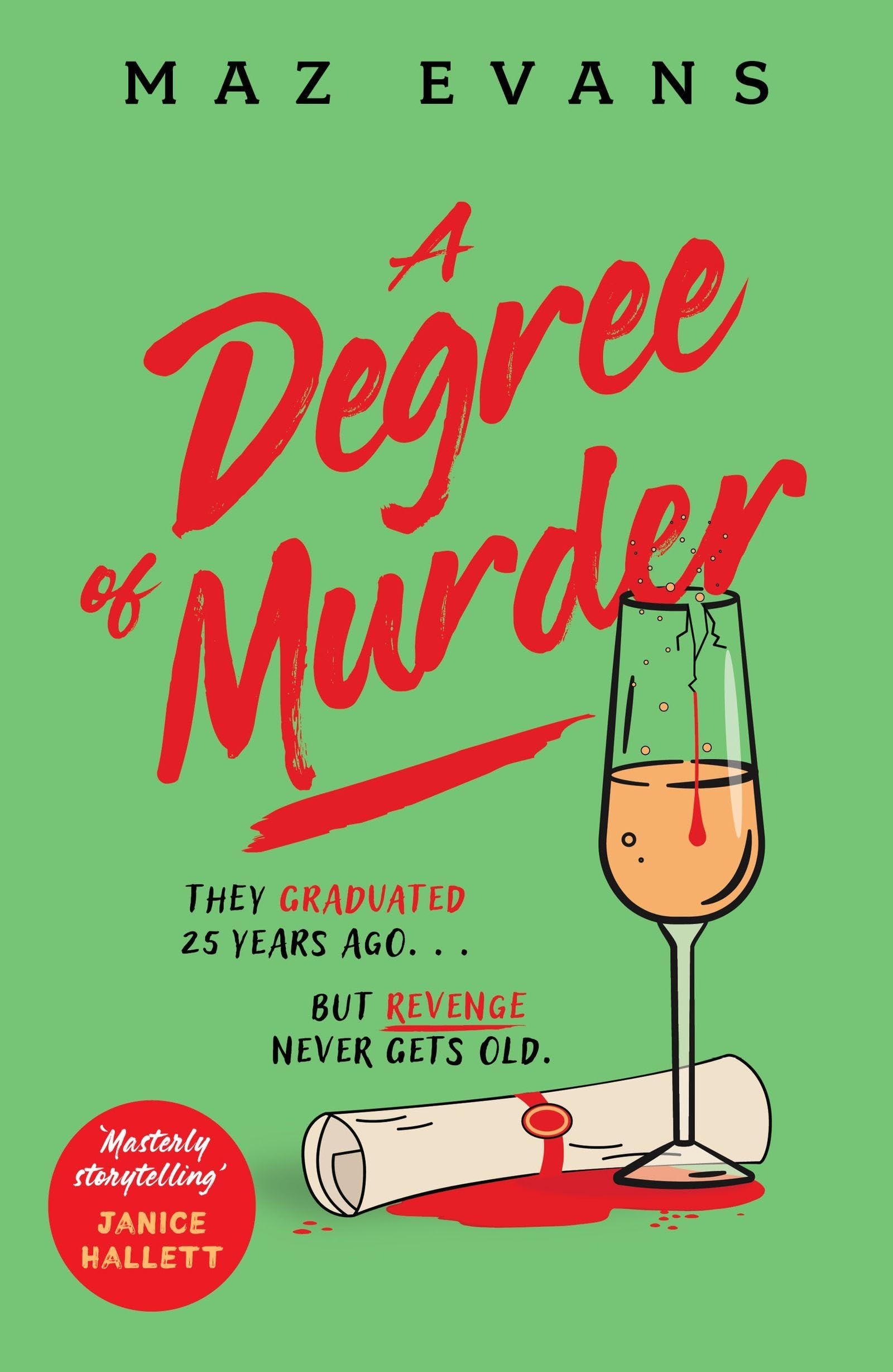A Degree of Murder by Maz Evans - 9781035413355