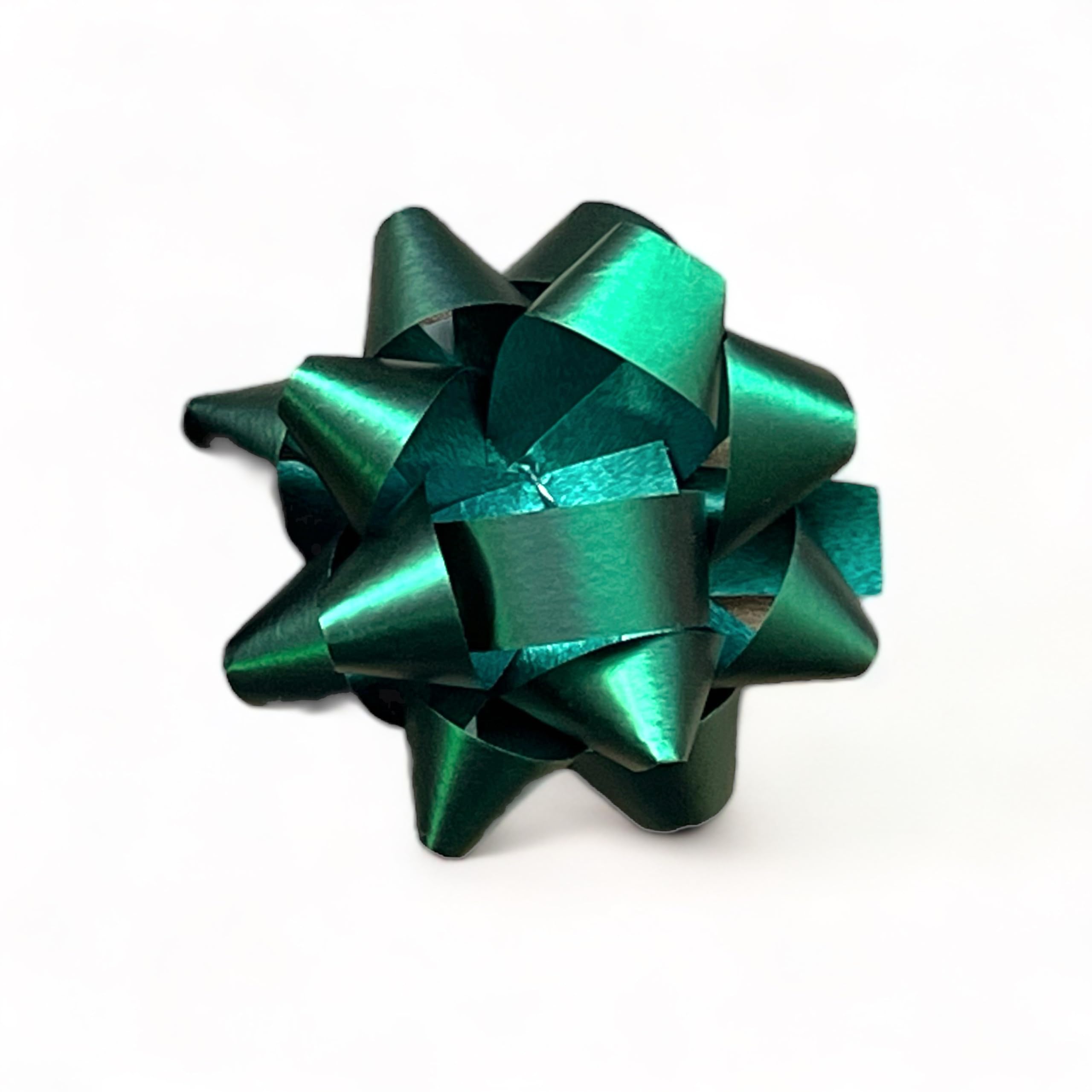 Grazie favore confezione regalo con elegante nastro di raso, fiocco e tag - Bianco e Verde Scuro - Scatole personalizzate per bomboniere per gli ospiti - Italia