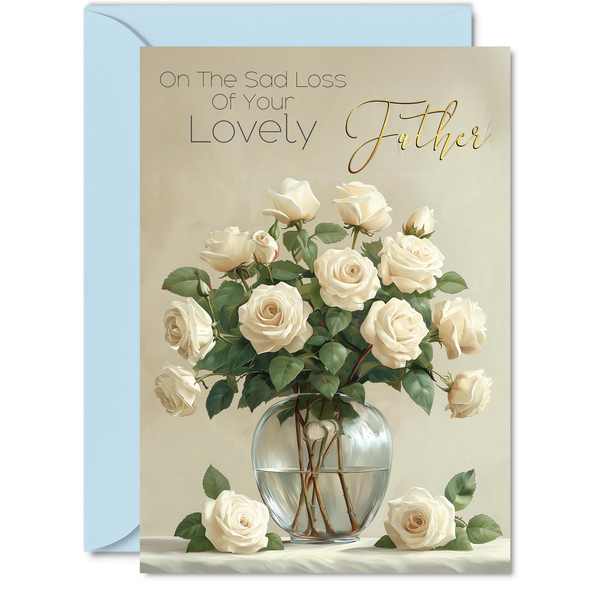 Sympathy Cards Loss of Father, Lovely Father Condolences Card