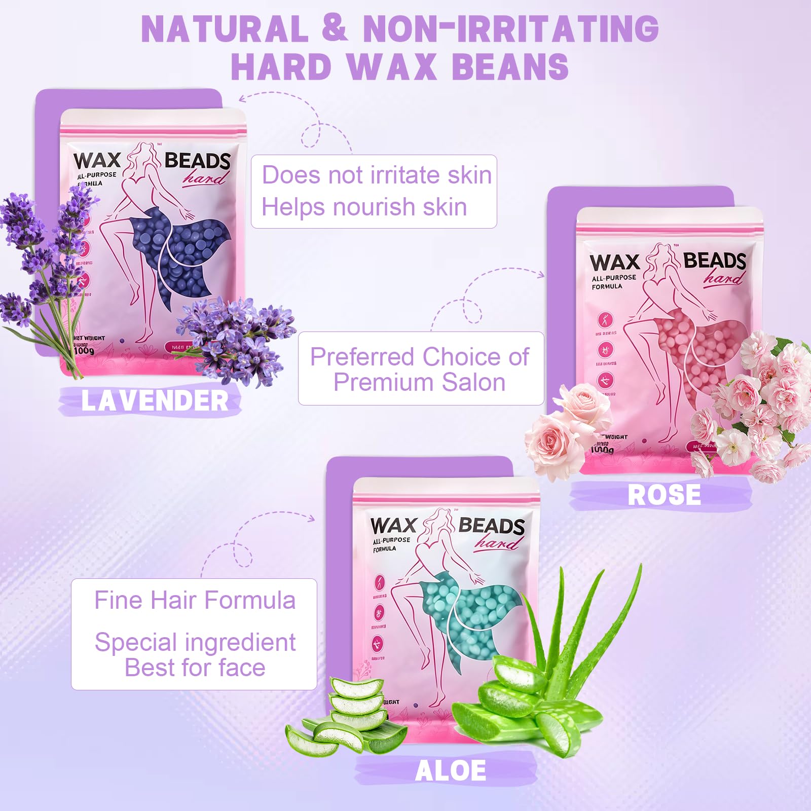 Cera Brasiliana Kit Completo, iKlestar Scaldacera Elettrico Professionale con Schermo Touch Digitale, Scalda Cera per Ceretta con 3 Sacchetti di Cera, per Uomo e Donna, Bikini, Ascelle, Gambe e Naso