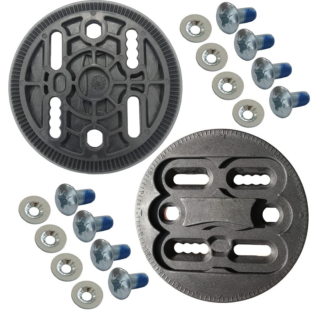 スノーボード DISK UP100 Disc Set Black Disc (Pair) Binding Spare Parts Mounting