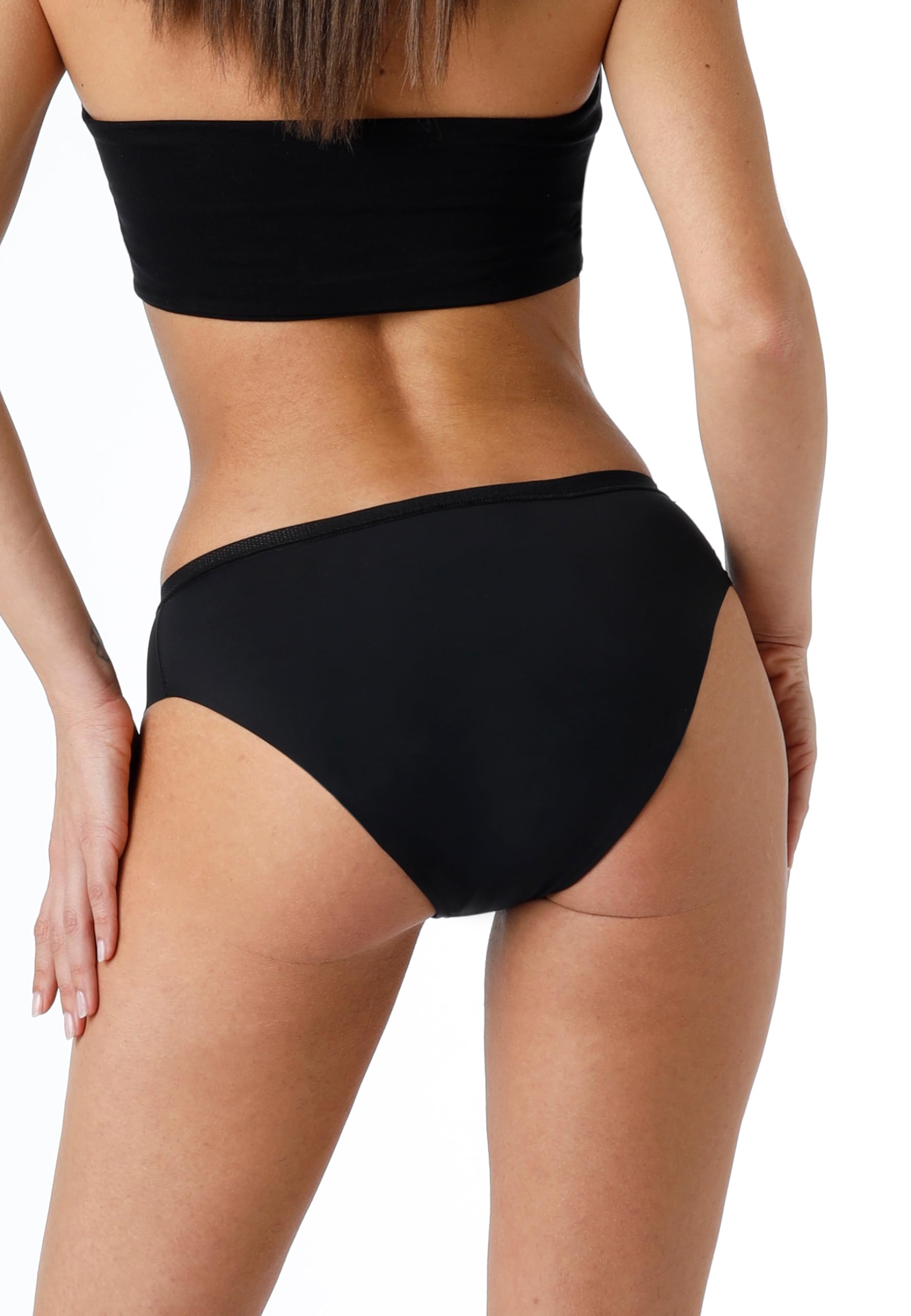 Lovable Da Ciclo Mestruale Flusso Medio Invisible Period Panties Bi-Pack Cierre para Mujer
