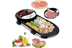 Electric Grill Hot Pot 2 in 1: Your Culinary Companion for Exquisite Meals