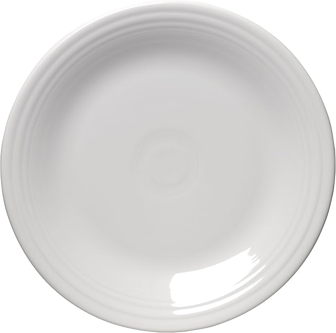 Fiesta 101/2Inch Dinner Plate, White Oven Safe Plates