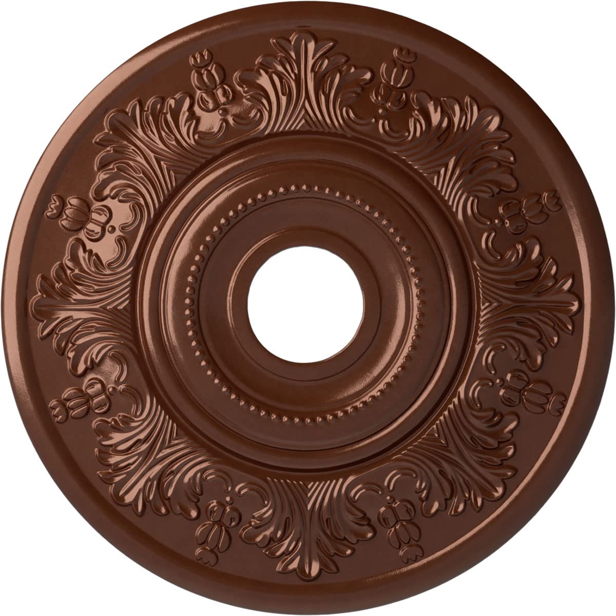Ekena Millwork CM20VICGS Vienna Ceiling Medallion, 20" OD x 3 1/2 ID x 1 1/2 P, Copper Green Patina — Amazon image 31