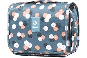Hanging Travel Toiletry Bag Cosmetic Make up Organizer for Women and Girls Waterproof