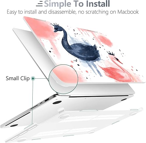 Miniatura 118 de Batianda Funda para MacBook Pro M4 de 16 pulgadas 2024 2023 2021 modelo A3403 A2991 con chip M3 M2 Pro/M1 Max, carcasa rígida de plástico