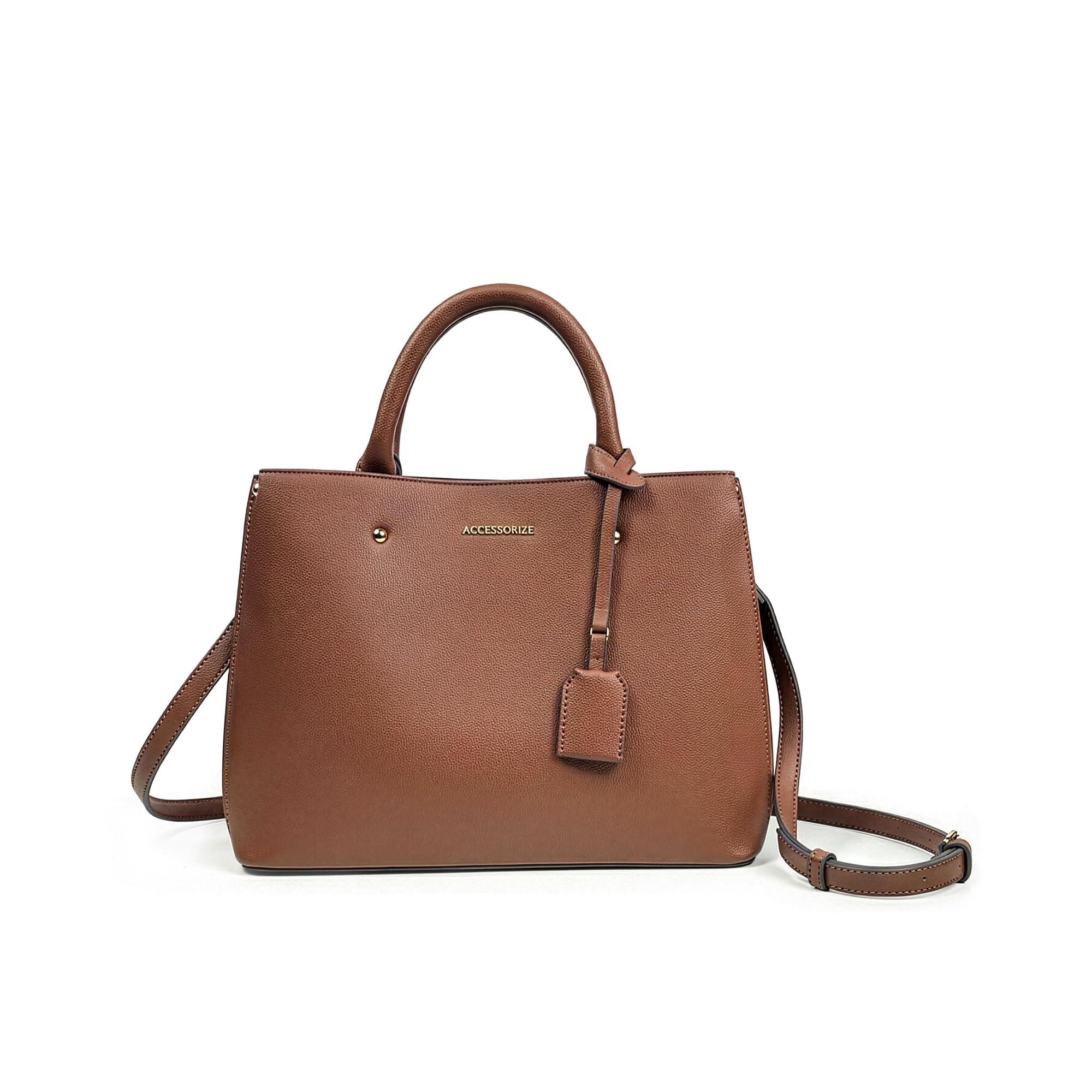 London Women’s Soho Satchel Bag | Structured Handbag for Women | Top Handle & Sling Bag | Everyday Work Tote-image-27