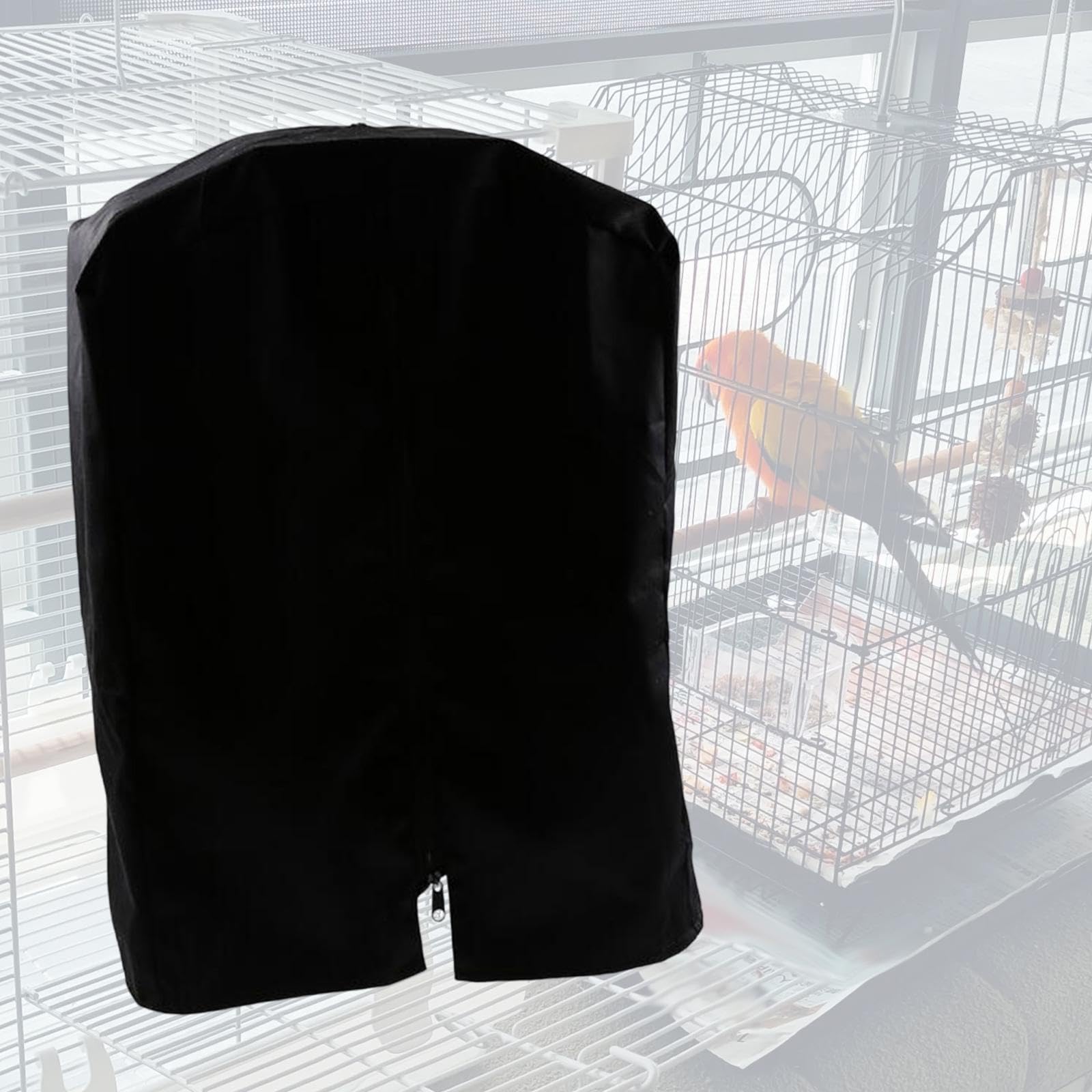 ????? Bird Cage Cover Birdcage Cover Breathable Shade Cloth Rainproof Blackout Cover Dustproof for Parrot Parakeets Accessories