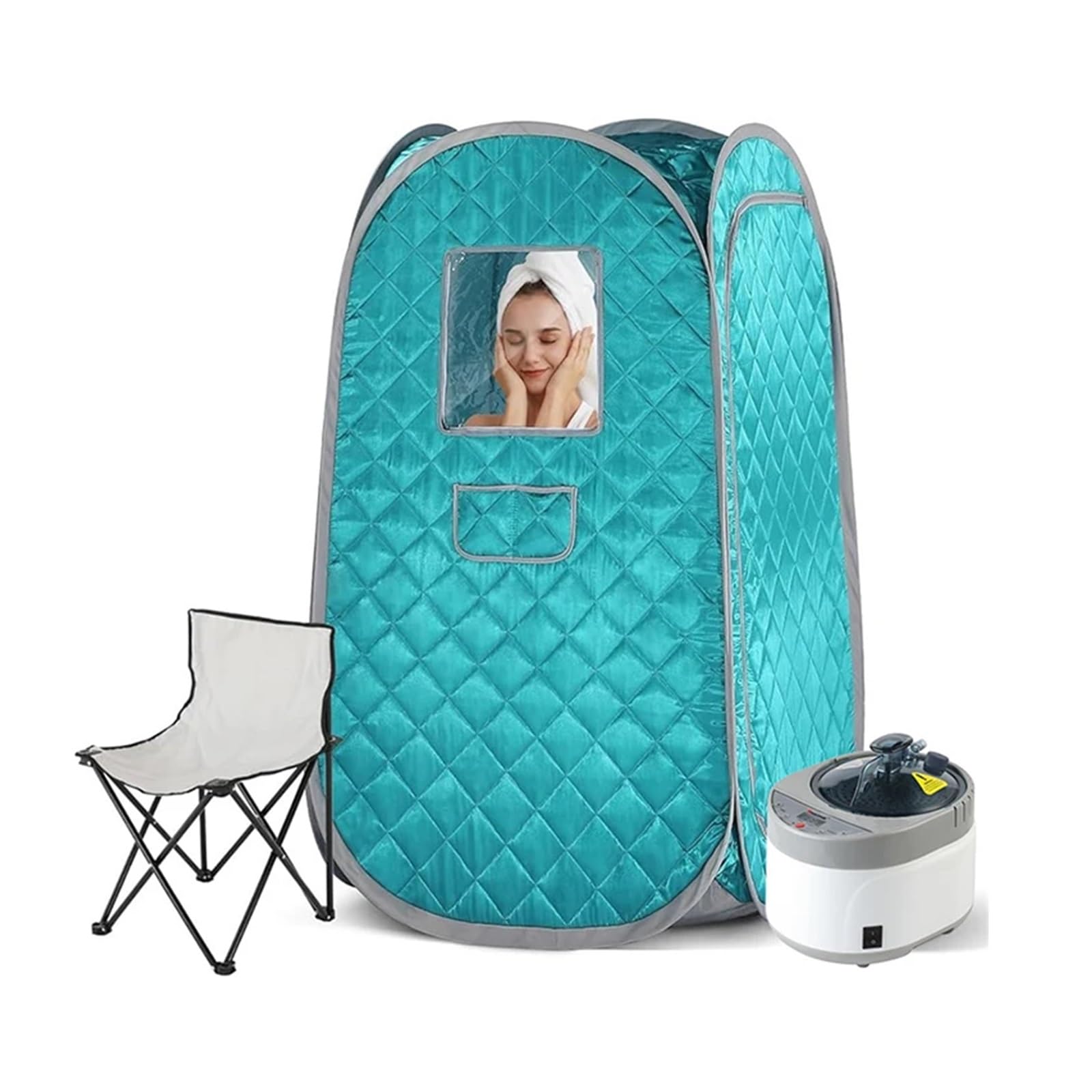 Portable Steam Sauna, Full Size Personal With 4l Generator Indoor Saunas Tent