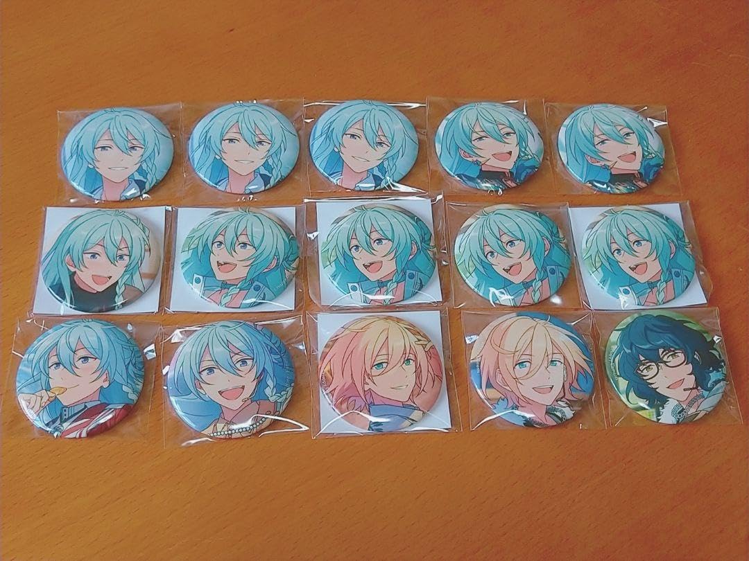 Amazon | イベコレ缶バッジ [Extra] - オルタード& fine-O - | バッジ