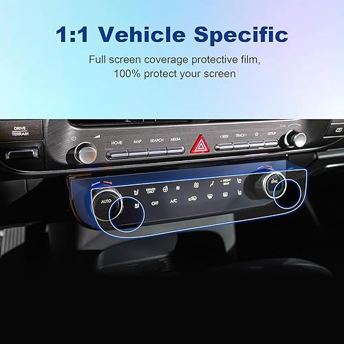 Miniatura 25 de Protector de pantalla Palisade 2020 2021 2022 para Hyundai Palisade (SEL/Limited/Caligrafía) Pantalla táctil de 10.25 pulgadas, vidrio templado 9H