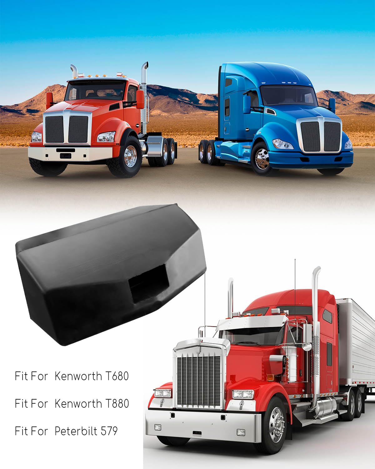 T880 Accessories L85-6081 Support For Peterbilt 567 579 Kenworth