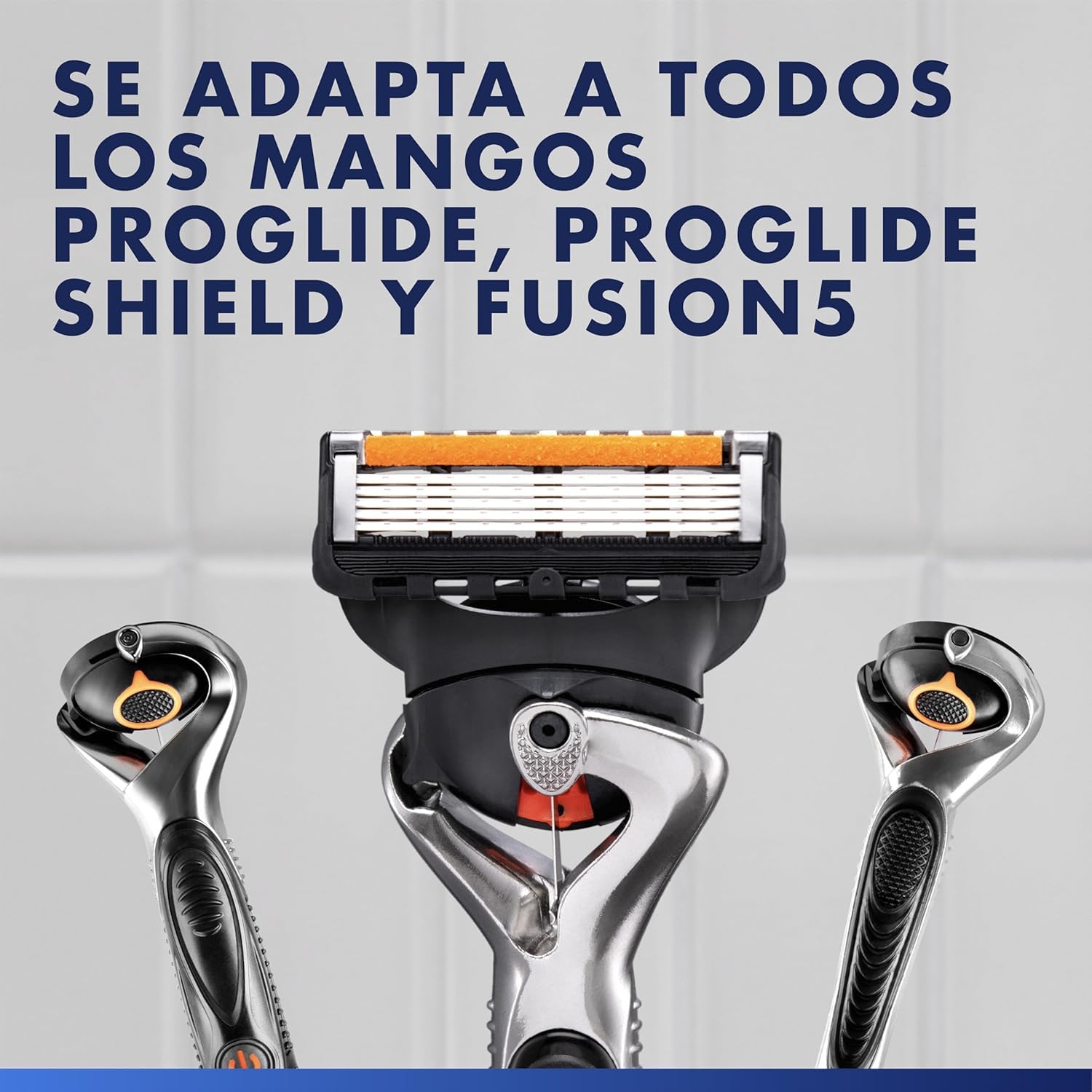 Gillette - Afeitadora para hombre, 12 recambios de 5 cuchillas, auténticas, con banda lubricante delantera y después para un afeitado de cerca y una comodidad increíbles, 1 recarga por 30 afeitados