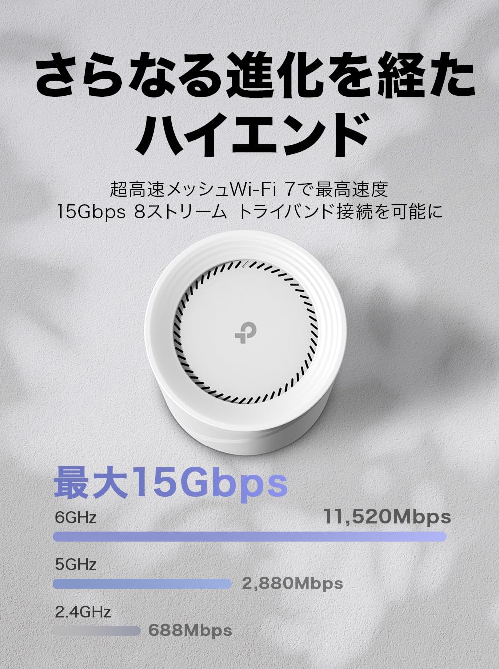 Amazon.co.jp: 【Amazon.co.jp限定】TP-Link WiFi 7 ルーター メッシュ 