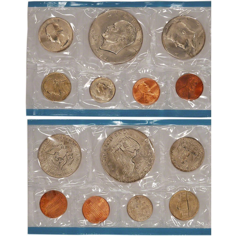 1974 Mint Coin Set - 13 US Coins FREE SHIPPING -2