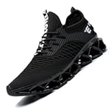 Men's Running Shoes Blade Non Slip Fashion Sneakers Breathable Mesh Soft Sole Casual Athletic Walking Shoes