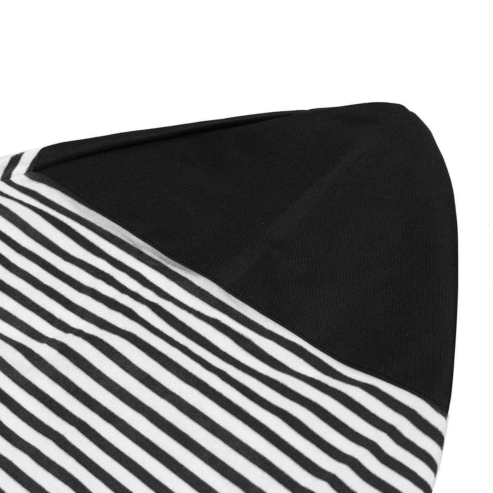 Surfbrett-Sockenabdeckung, schnell trocknend, Stretch-Surfbrett-Tasche mit Kordelzug und gepolstertem Nasenschutz, Surfzubehör