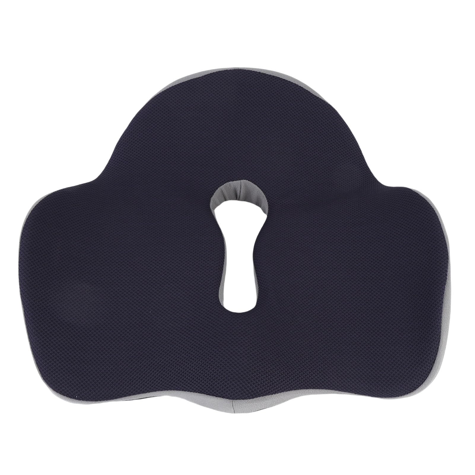 Cuscino di Sedile in Memory Foam, Cuscino di Sedile Ergonomico Traspirante (blu navy)