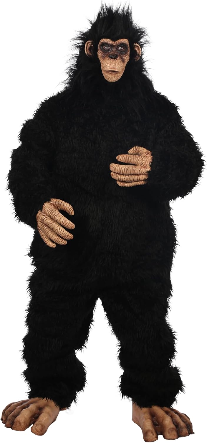 Seasons Deluxe Ape Costume with Feet - Image 3