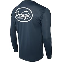 PELAGIC Apparel Mens Aquatek Circled Fishing Shirt