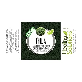 Healing Solutions 10ml Oils - Thuja Essential Oil - 0.33 Fluid Ounces