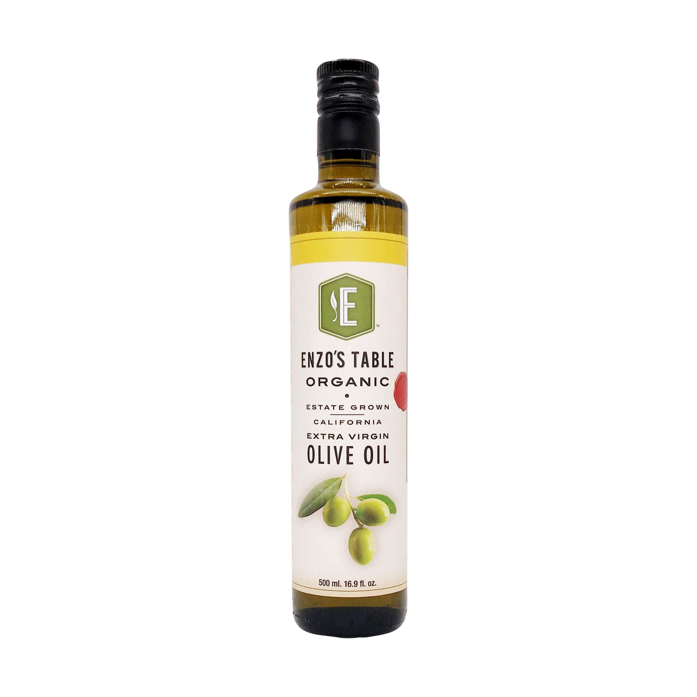 ENZO'S TABLE Organic Extra Virgin Olive Oil, 16.9 Fl Oz | Grocery