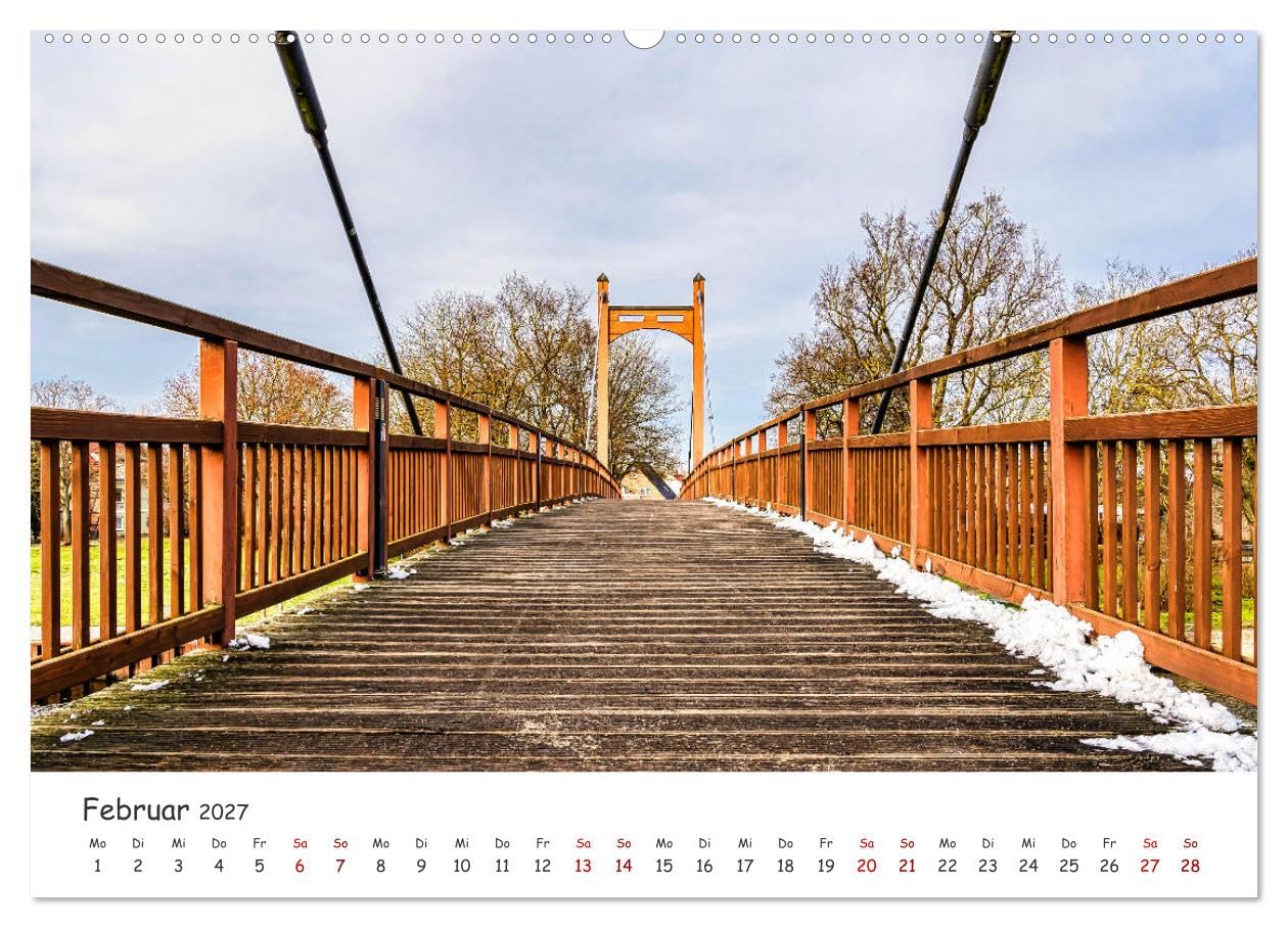 CALVENDO · Anklam und Umgebung (Kalender 2027) | DIN A2 Querformat · Wandkalender · Hansestadt Anklam wird auch als Tor zur Insel Usedom bezeichnet