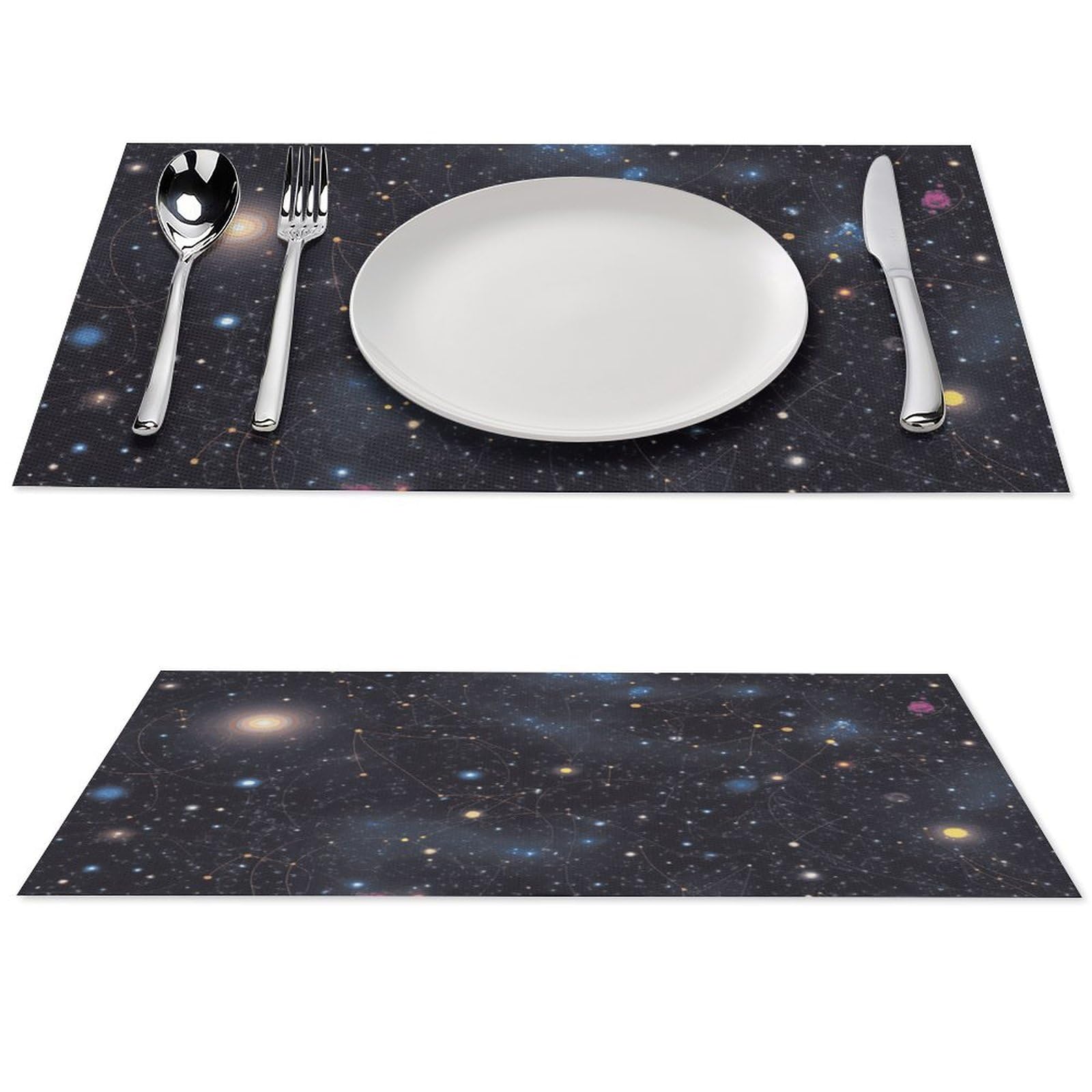 Sets de table en PVC motif mignon lot de 6 tapis de table antidérapants