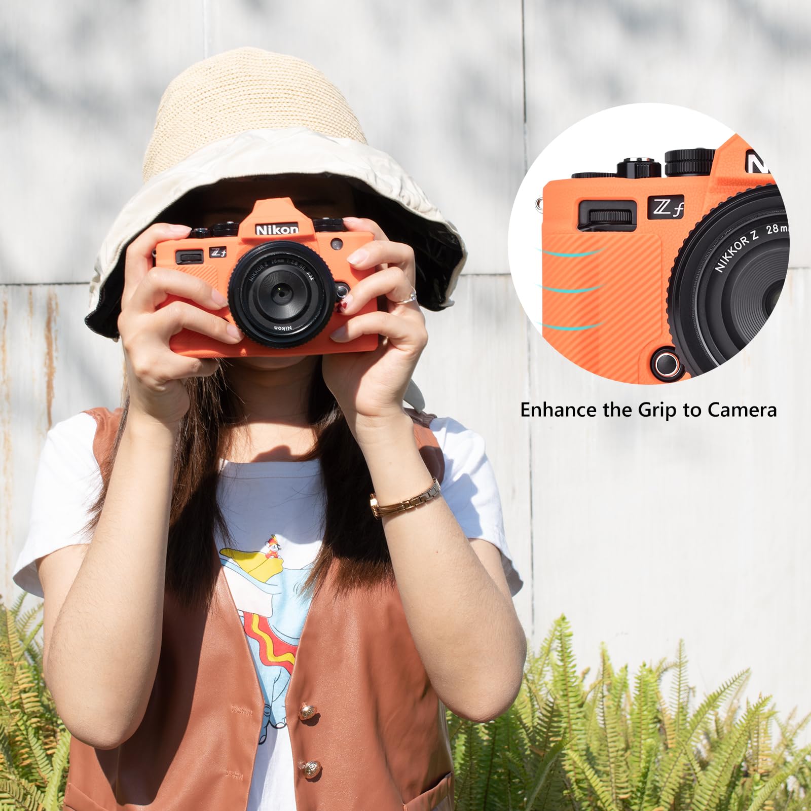 Amazon | MUZIRI KINOKOOケース Nikon Zfカメラ用 ソフトシリコン保護