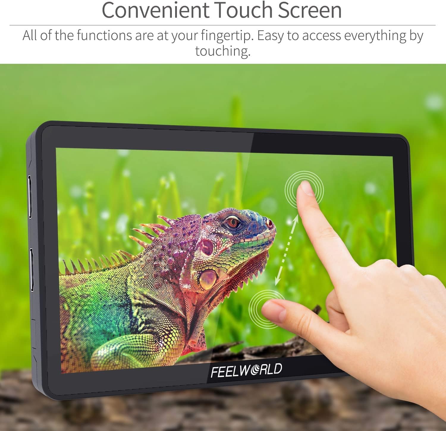 Amazon | FEELWORLD F6 Plus V2 6インチ デジタル一眼レフカメラ