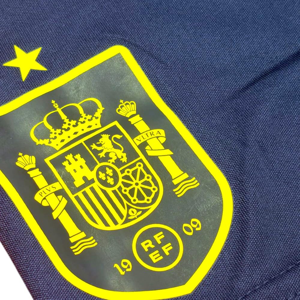 camiseta selección española mundial 2026-2028 replica oficial | Kit niño camiseta y pantalón | Unai Simón 23 | Roja | Equipación fútbol infantil | Cómoda y transpirable