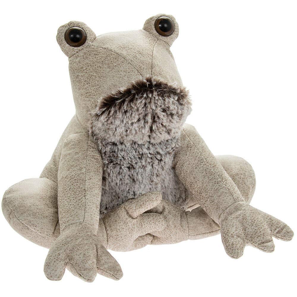Tamersgifts Beige Frog Doorstop Assorted Doorstop Door Stop Stopper Filled Heavy Doorstop Faux Leather Novelty Wedge (Beige Frog Doorstop)