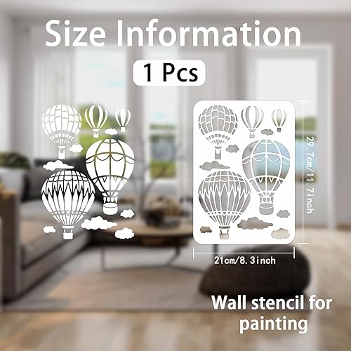 Miniatura 9 de BEUNITONE Plantilla de pared de gato de luna, plantilla de mandala floral, gato negro, plantilla de azulejos de animales, plantillas de dibujo de