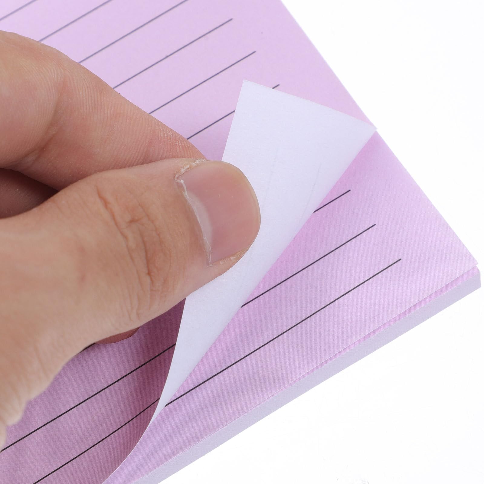 50 Seiten Bunte Papier Haftnotizen im 10 Stück-pack mit Stark Haftendem Kleber und Wiederverwendbar für Aufgabenlisten und Erinnerungen bei Abschlussfeier