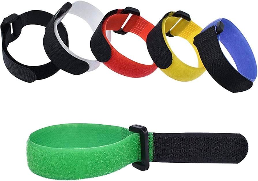 Amazon | 結束マジックテープ 24本入り 結束バンド 面ファスナー