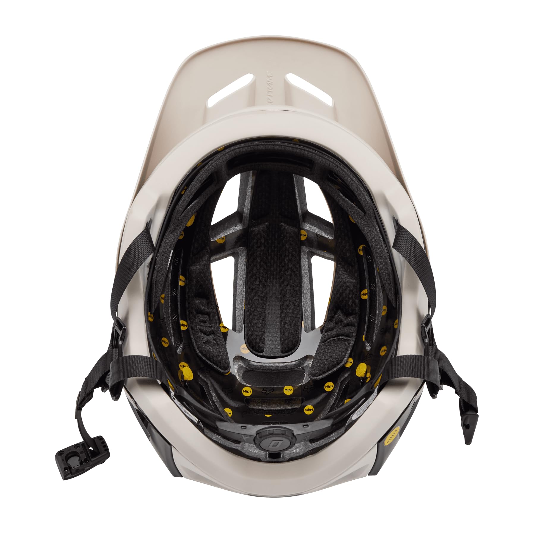 Fox Racing Casque Fox Speedframe Pro Blocked Vintage Blanc Unisexe