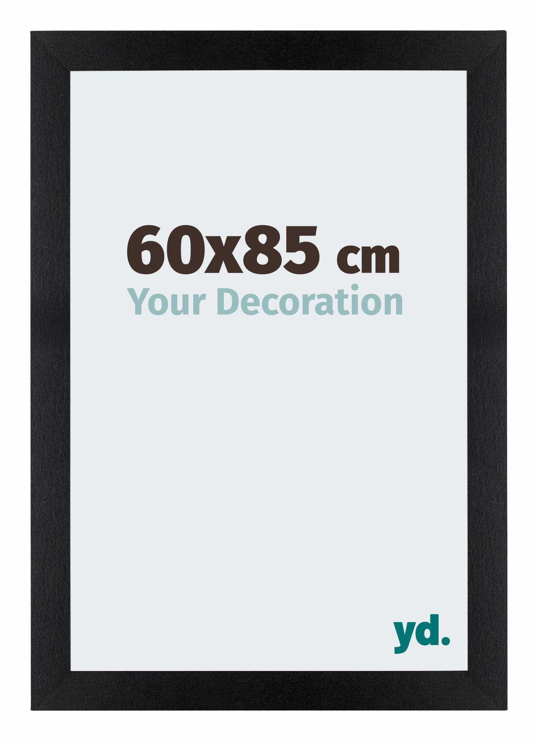 Your Decoration - Picture Frame 60x85 cm - Black Matte - Decorative Wall Frame in MDF with Antireflection - Frame 60x85 - Mura — image 1