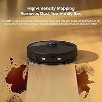 Vista 4 de roborock Q10 X5 Robot Vacuum and Mop Combo, 10,000 Pa HyperForce, Dual Anti-Tangle System, Auto Mop Lifting, JawScrapers Brush & High-Intensity Mop