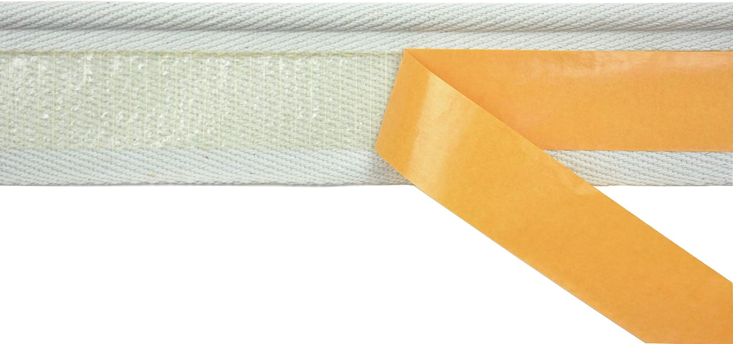 Floorigami, Easy Edge, Peel and Stick Binding, Carpet Tile-Edging, (1 Roll), (43 linear feet) - - 