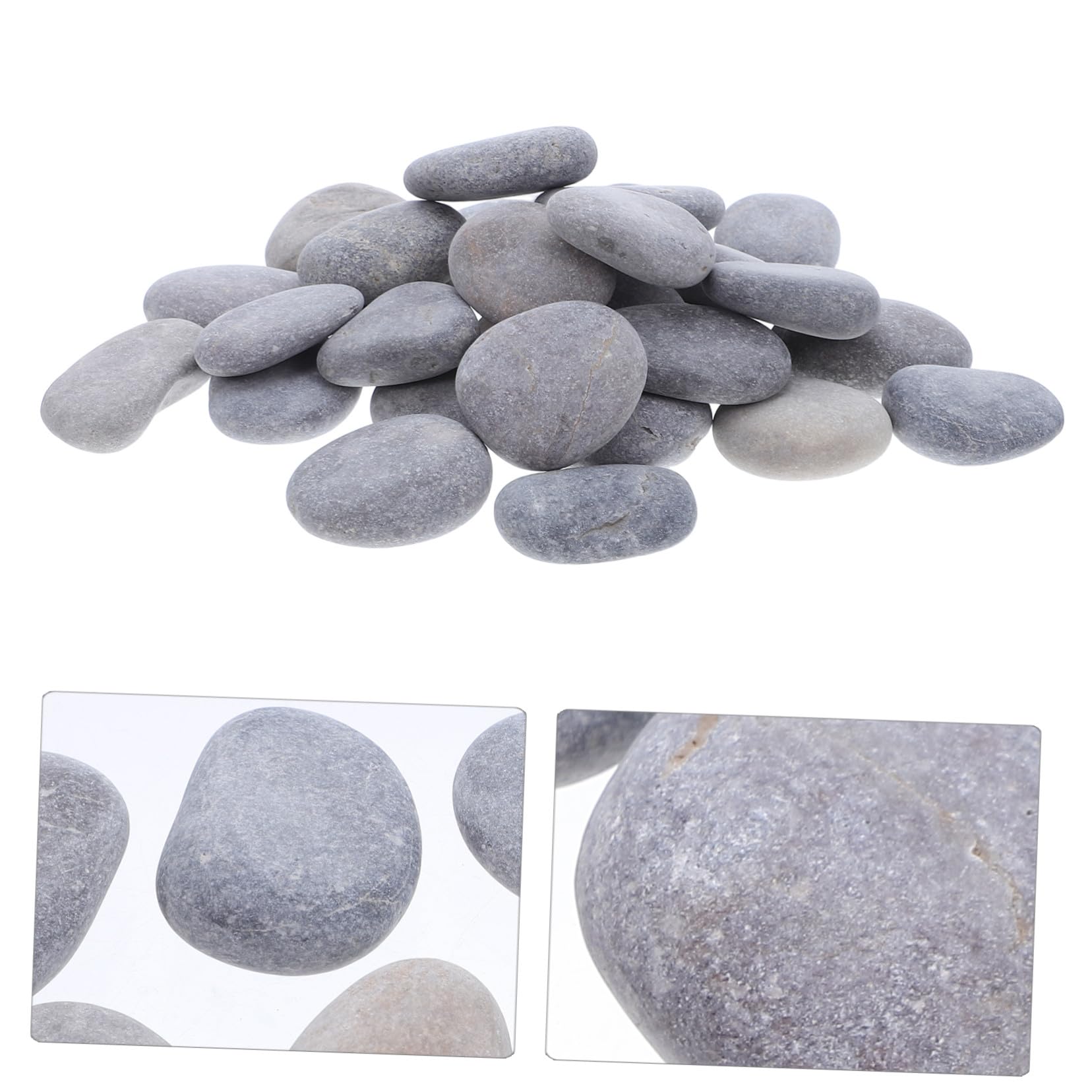 Outanaya 50 Sztuk malowany kamień materiały malarskie Do okrągły Pebbles dekoracje farba malowanie skał i kamieni ręcznie malowane skały DIY polerowanie kamyków rysowanie malowanych kamieni