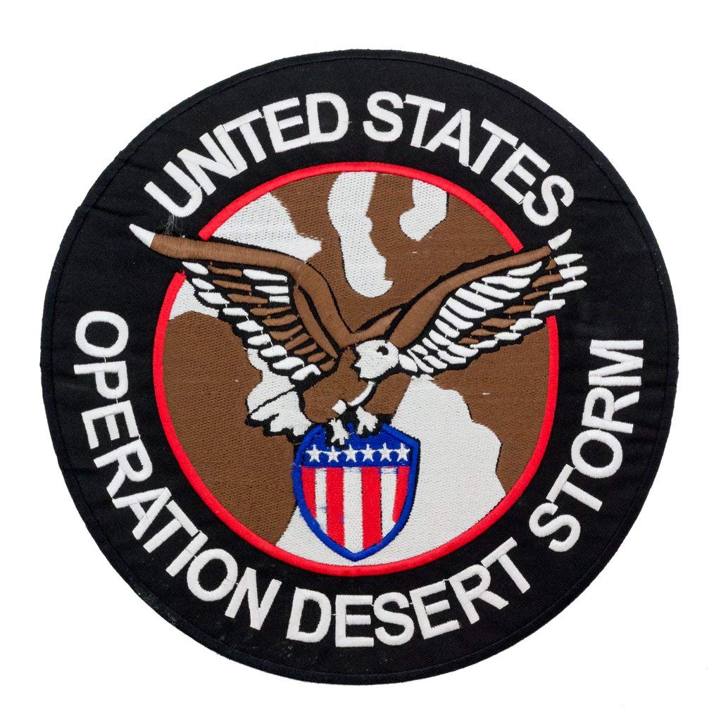 United States OPPERATION Desert Storm Patch for Vest Jacket Embroidered Patches