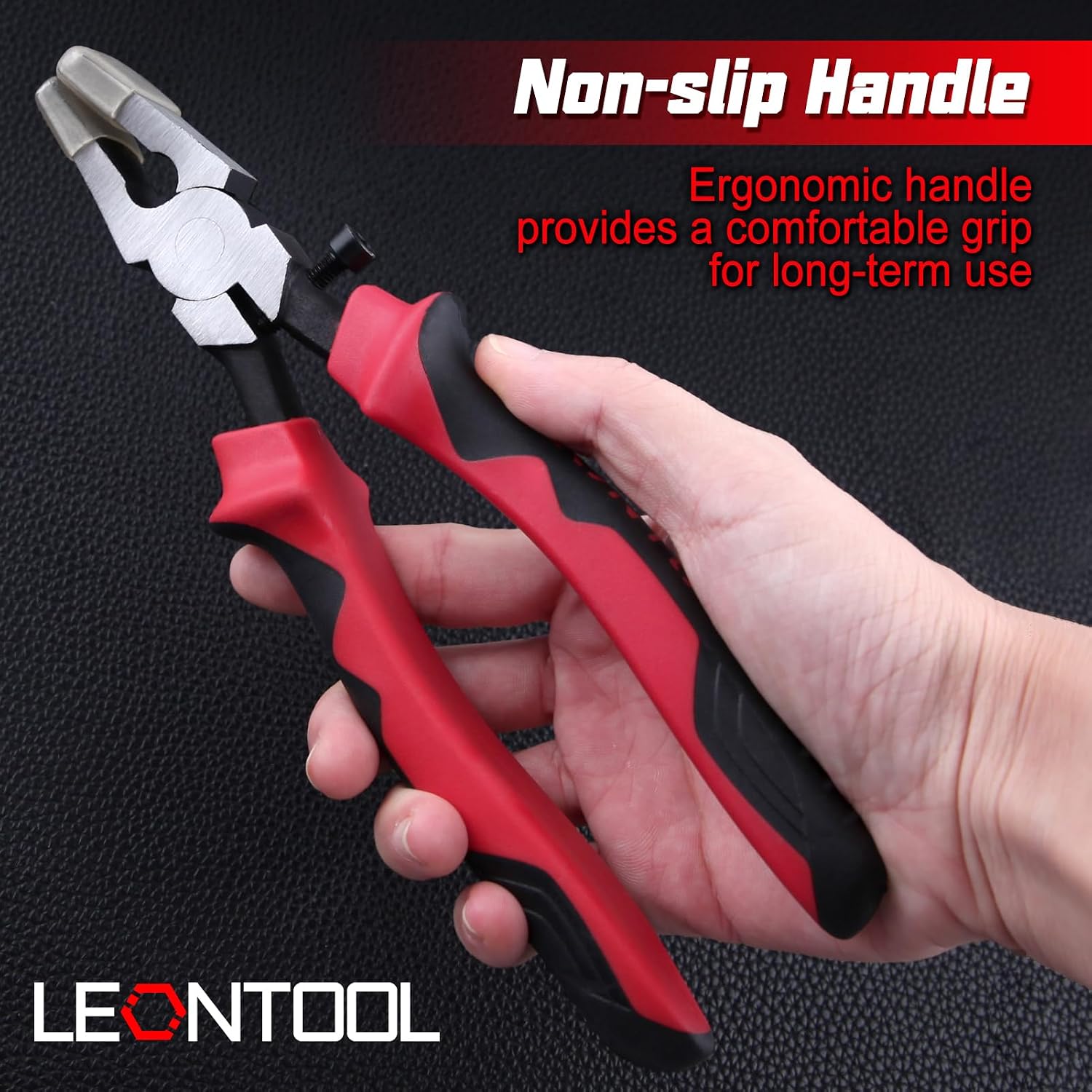 Glass Running Pliers Curved Jaws with Rubber Tips for Glass Cutting, Key Fob Pliers Tool Glass Cutting Tools for Key Fob Hardware Install and Stained Glass Work Mosaics Breaking Tool