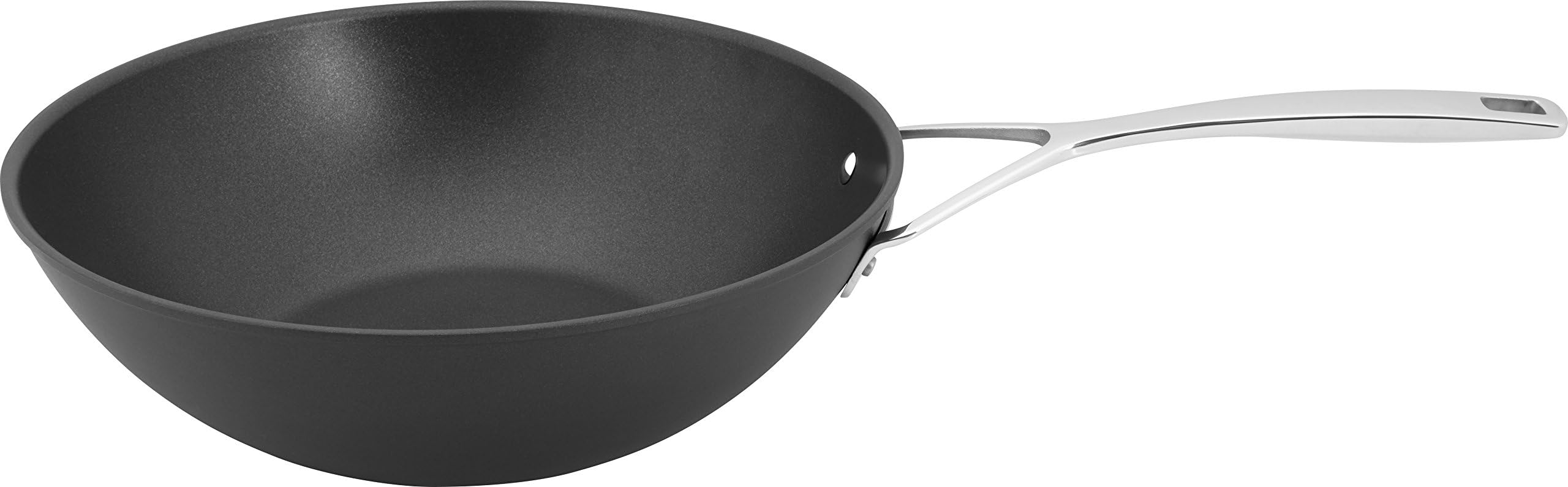 40851-030-0 Wok with Non-Stick Coating, Cast Aluminium, Black, 30 cm