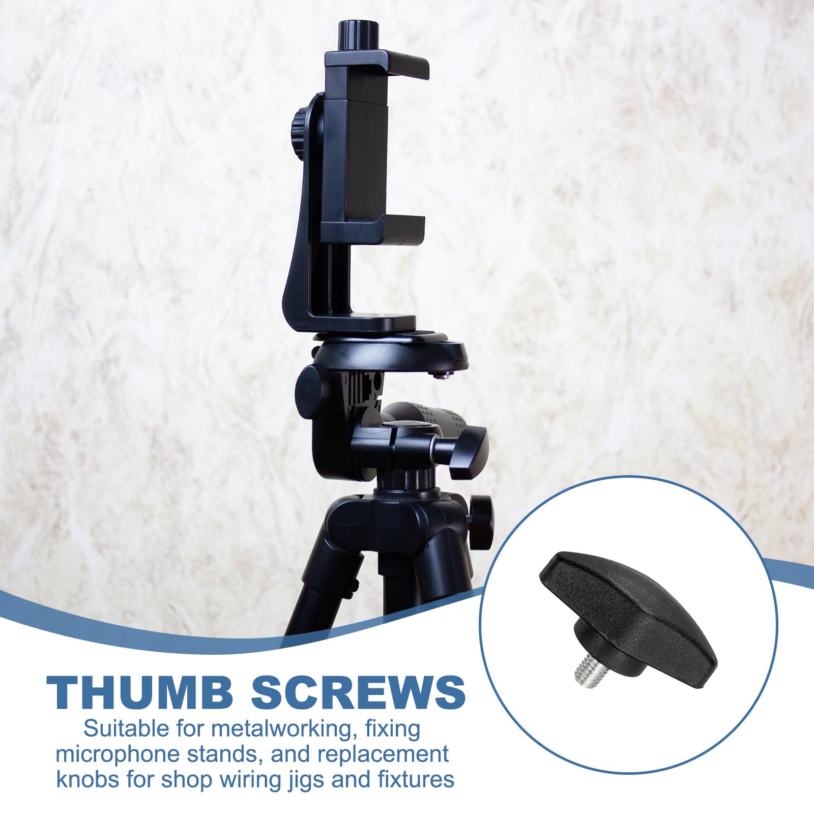 PATIKIL M5 x 8mm Tee Thumb Screws - Image 4