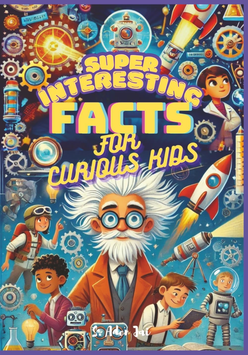 Super Interesting Facts For Curious Kids: 750+ Mind-Blowing History, Inventions, Science, Space, Animal Facts And More! (Facts For Curious Minds)
