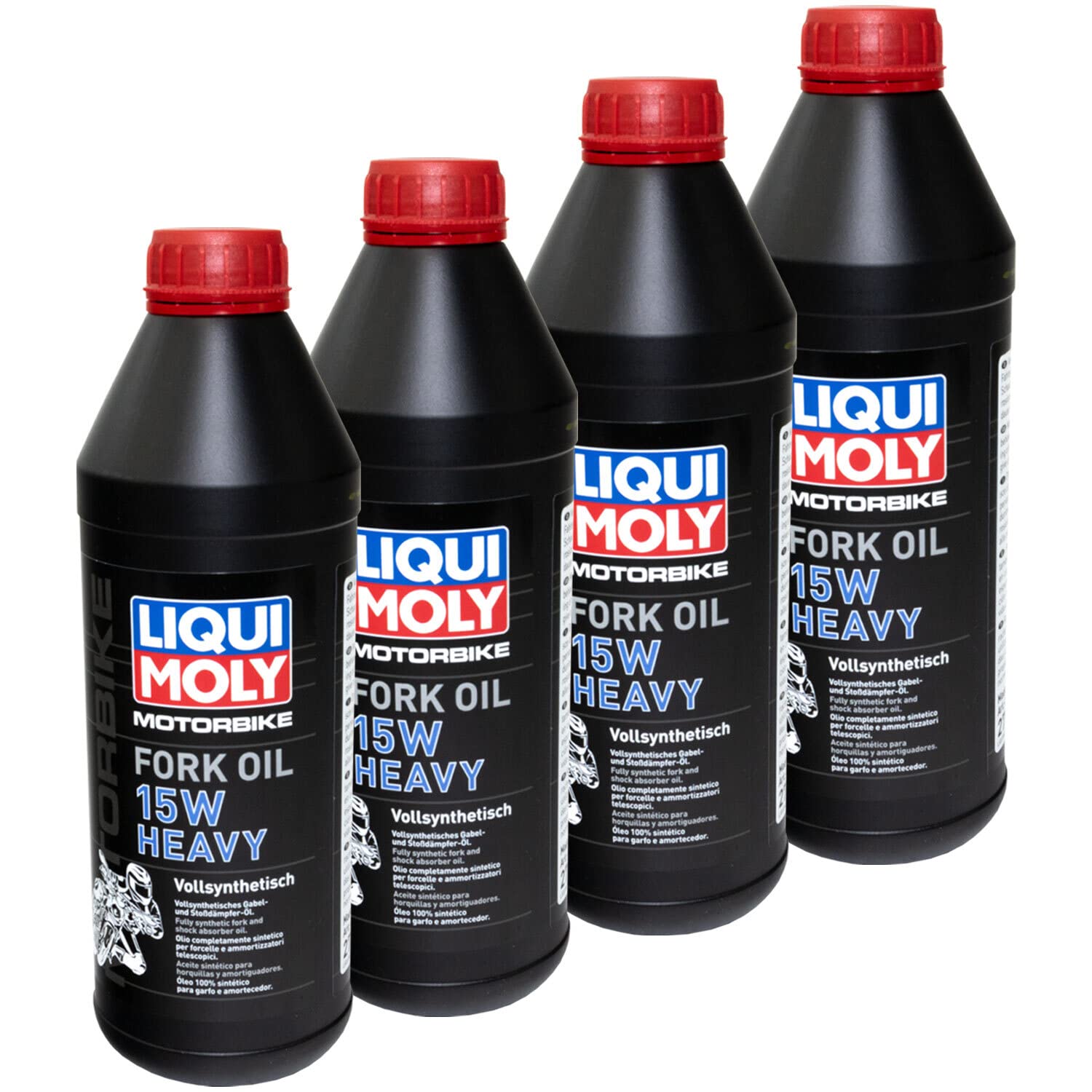 Gabelöl Gabel Öl LIQUI MOLY Motorbike 15W heavy 4 X 1 Liter