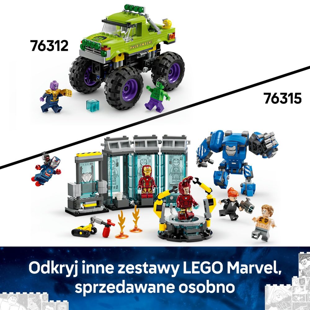 LEGO | Marvel Laboratorium Iron Mana: Zbrojownia 76315