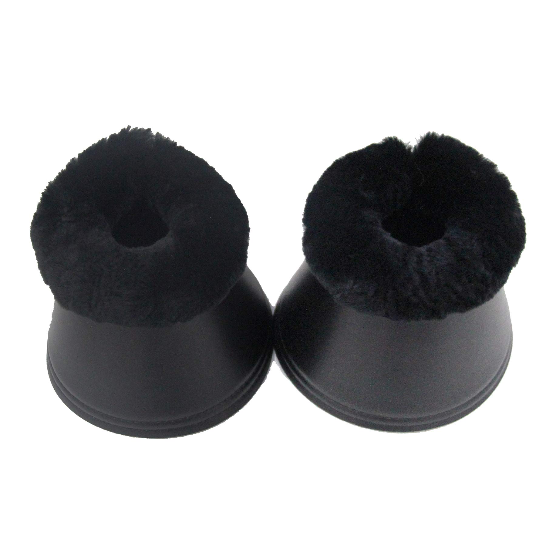 Merauno Lambs wool boots made from faux leather, with neoprene lining and lamb wool trim. Colours: Natural, Black, Brown, Anthracite - Image 2